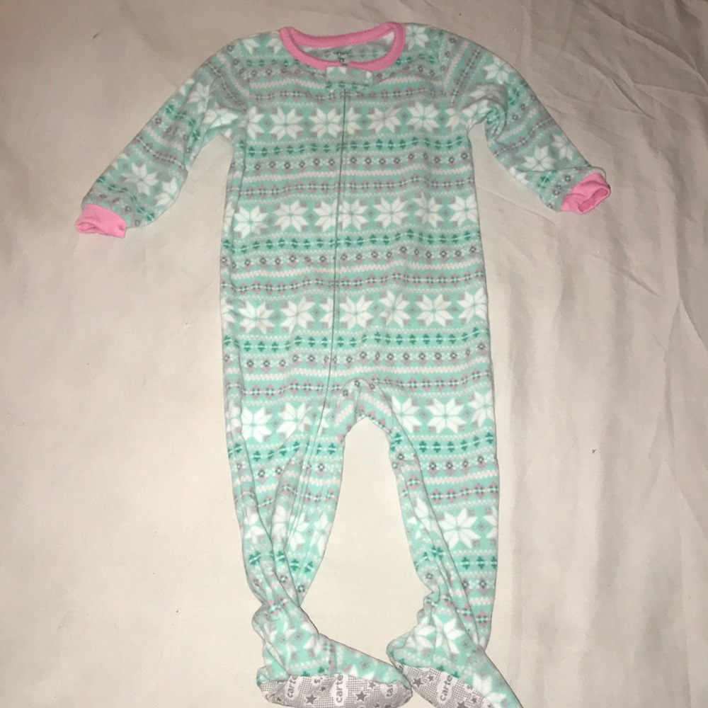 Baby footie pajamas